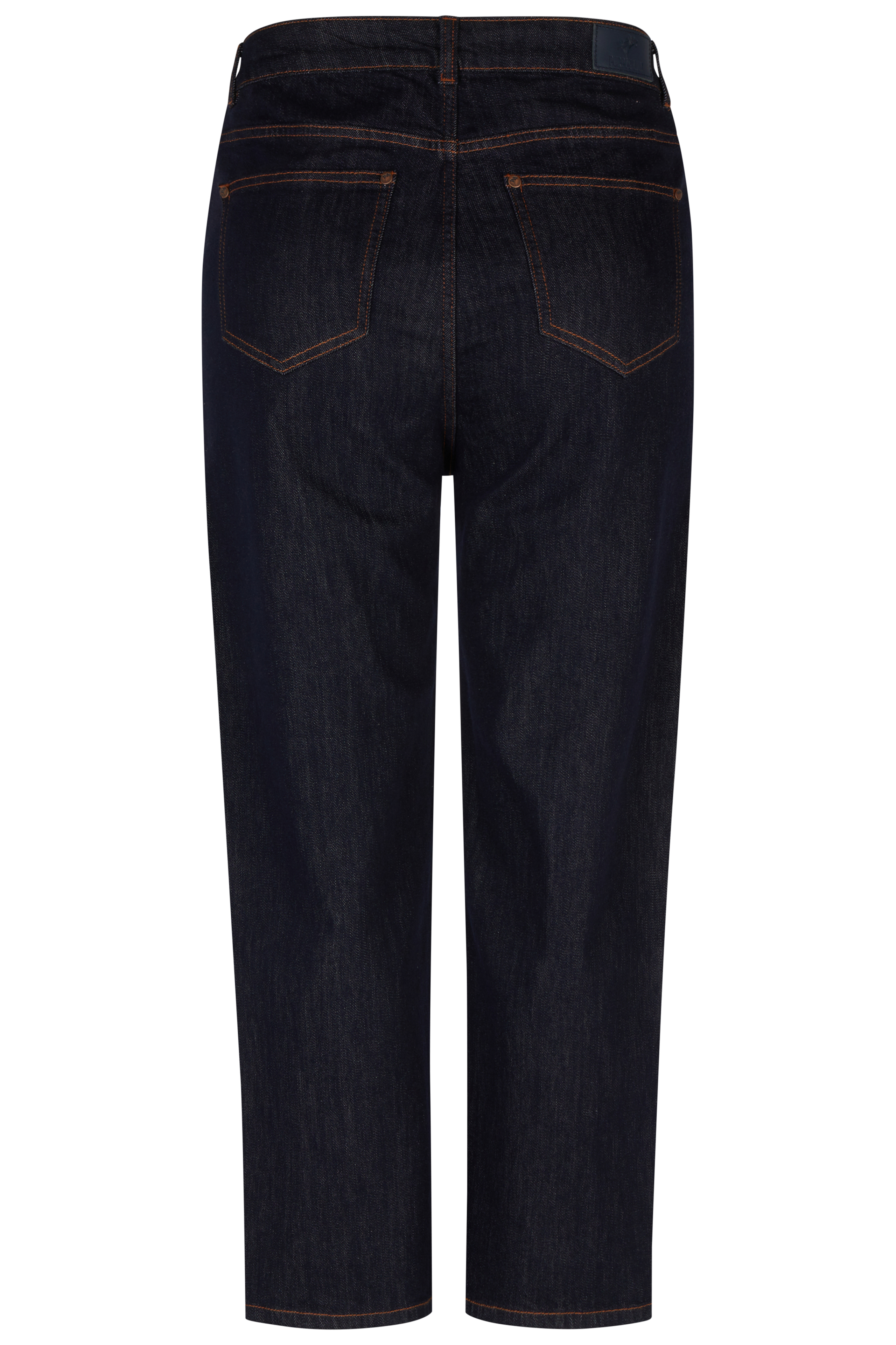 57Lotus, Barrel-Fit-Jeans, 5-Pocket-Style, Raw Denim
