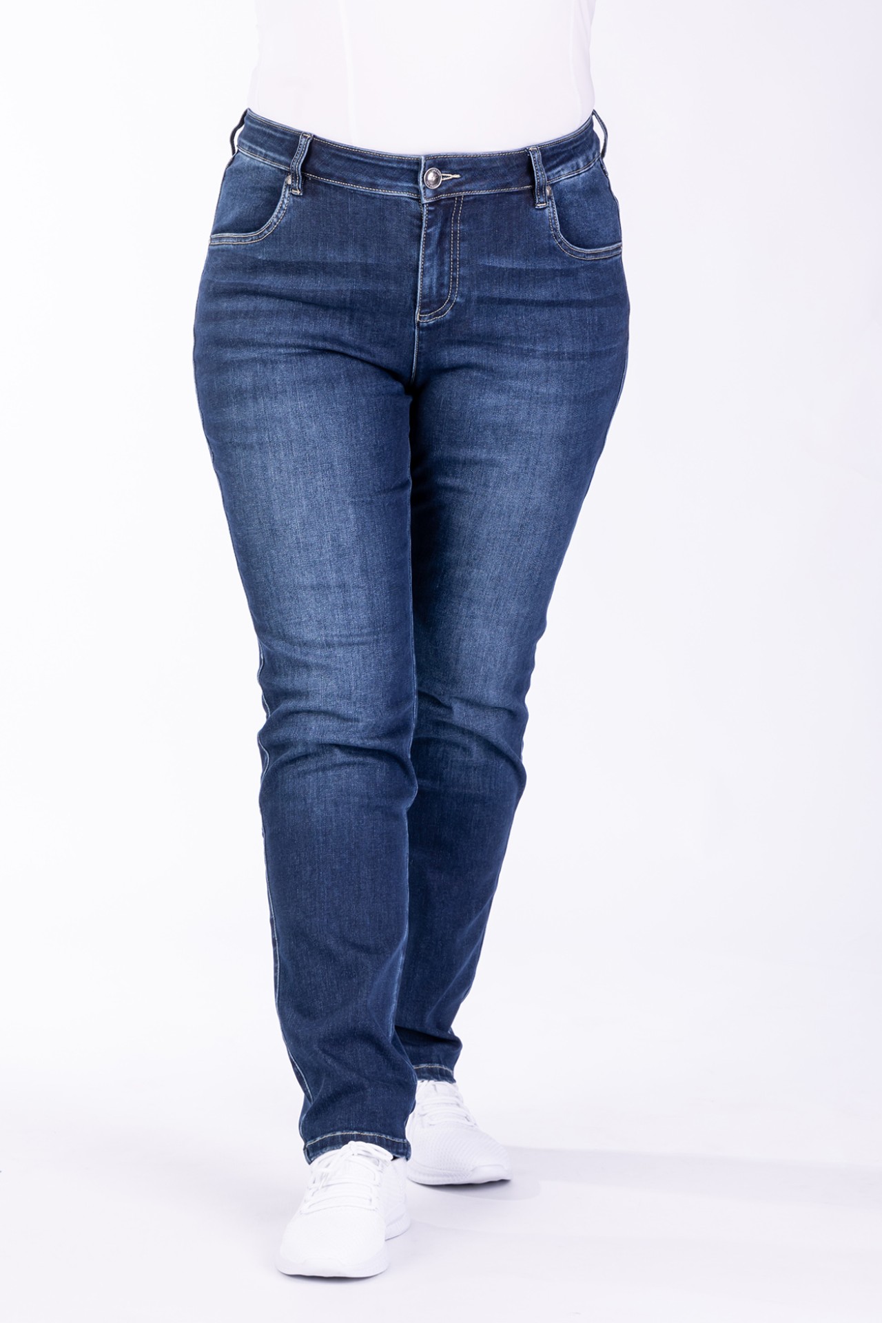 Skinny-Fit-Jeans 57Bluebell mit Komfortbund