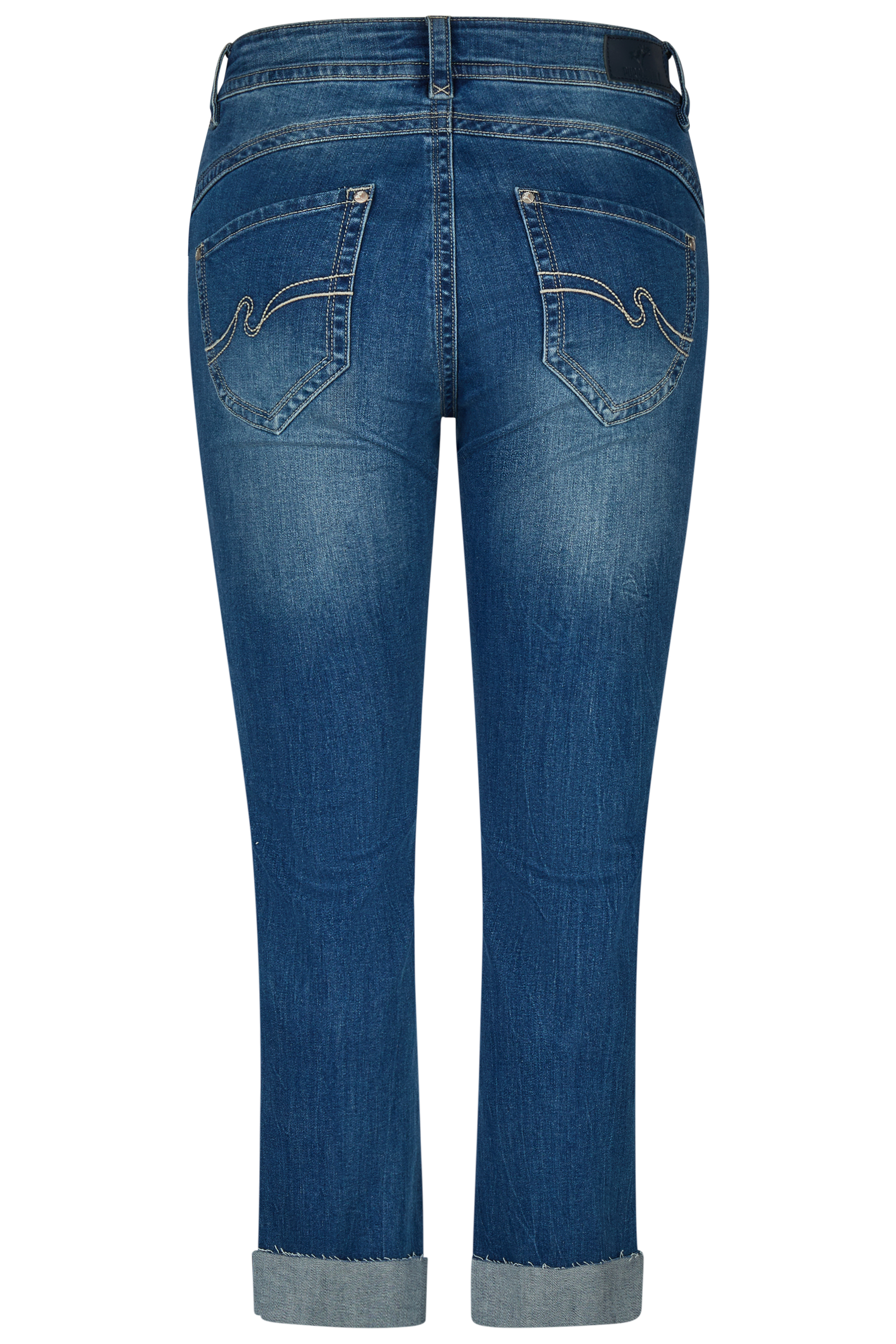 57Lily, Straight-Fit-Jeans, 5-Pocket-Style, verkürzte Form