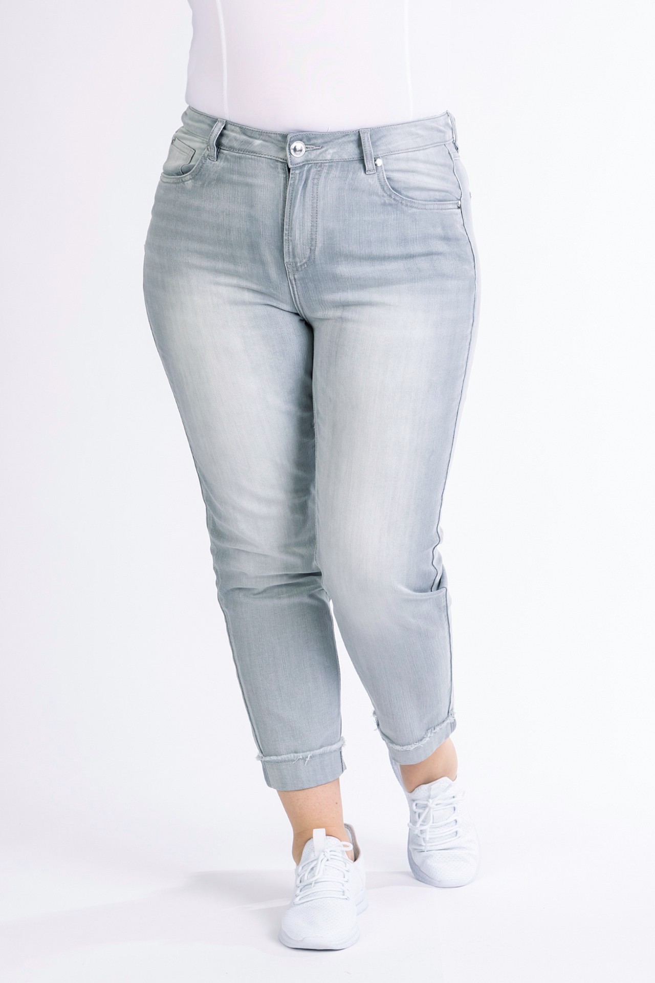 Mom-Fit-Jeans 57Ivy mit Turn-Up