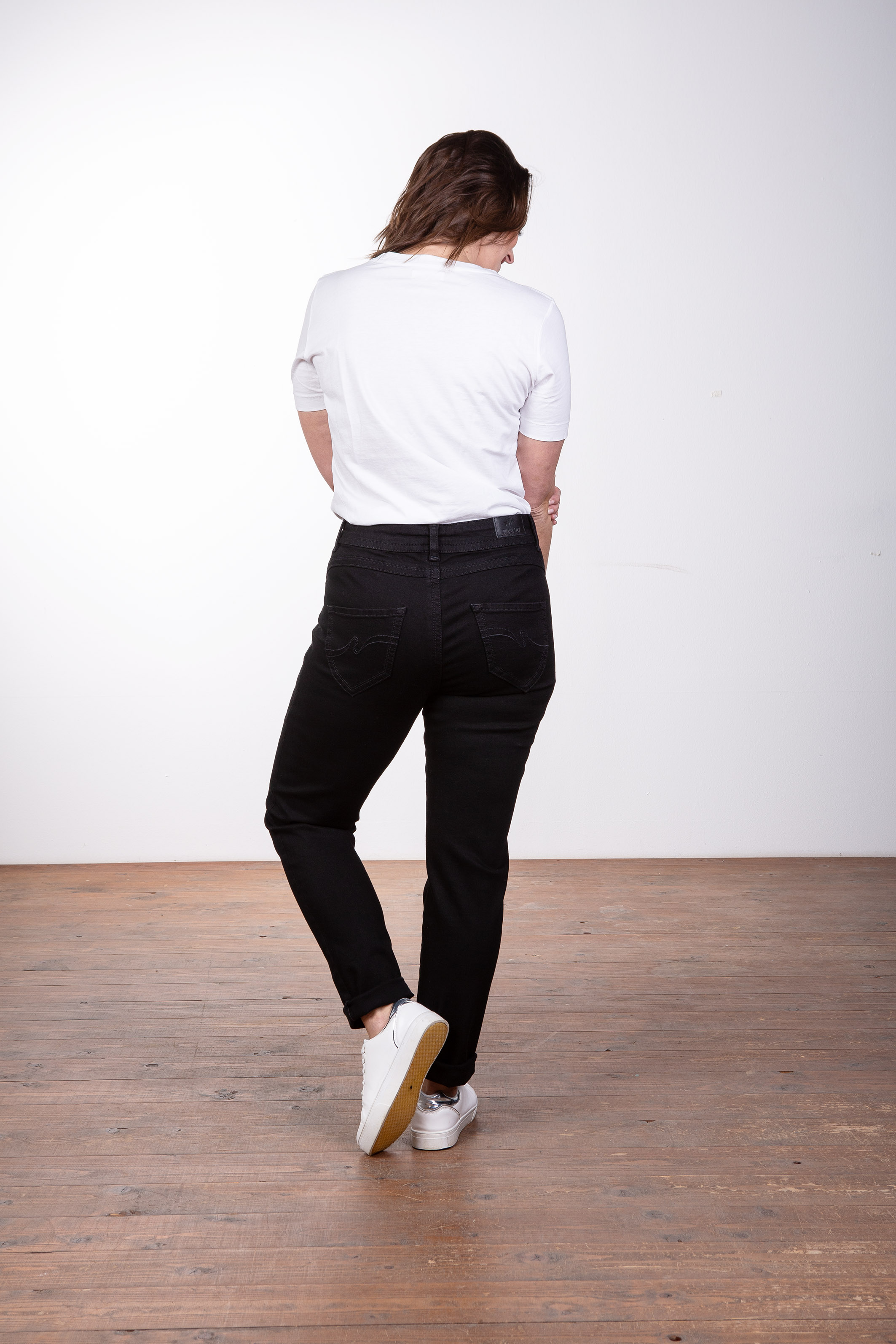 Lily R004 Skinny Fit Black