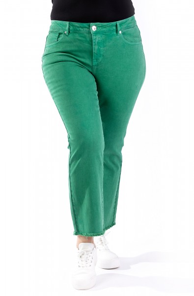 Holly T351X Cropped Mini Flare Green